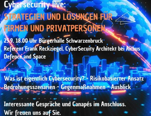 Cybersecurity live: Strategien und Lösungen für Firmen und Privatpersonen